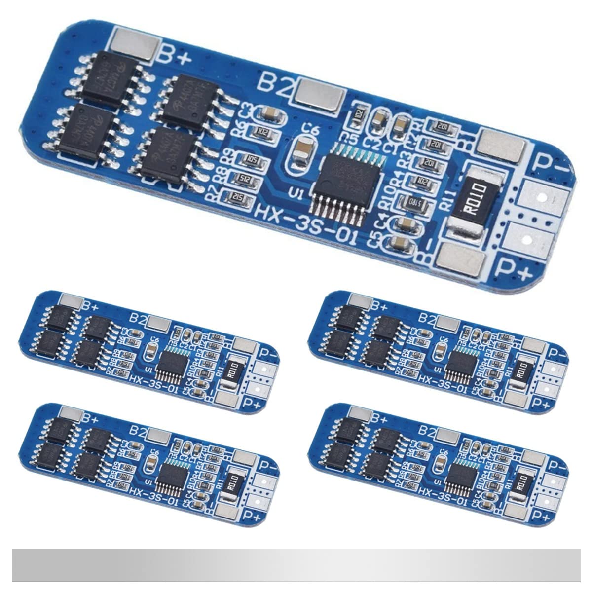 Amazon.co.jp: DAOKAI 5 個 3S 10.8V 11.1V 12.6V 10A リチウム電池